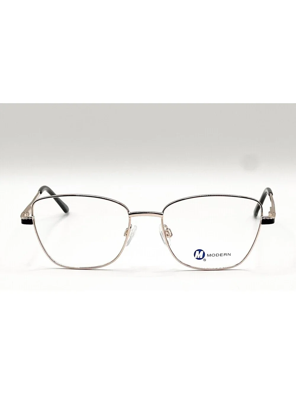 Modern Catherine Gold Black Cat Eye Authentic Eyeglass Frames 54-17-140